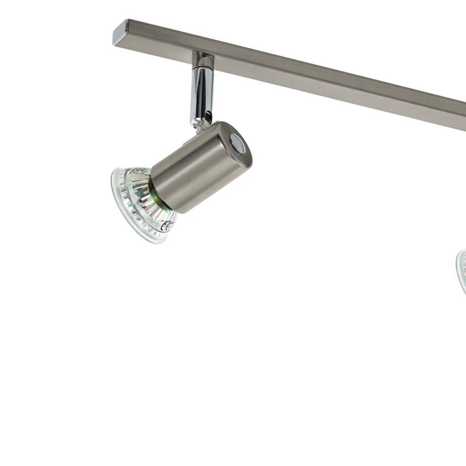 EGLO Rottelo - Plafondspots - 4 Lichts - Nikkel-Mat, Chroom - Afbeelding 3