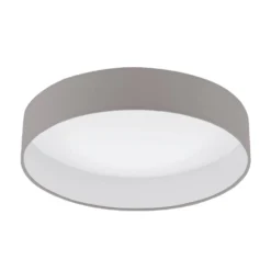 EGLO Palomaro 1 Plafondlamp - LED - Ø 40,5 Cm - Wit/Taupe - Dimbaar