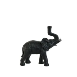 Tafellamp Elephant - Zwart - 37x14x36cm