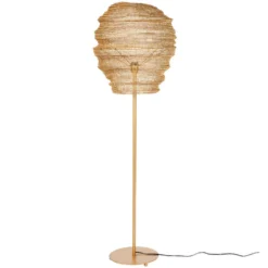 Giga Meubel Vloerlamp Lena Brass