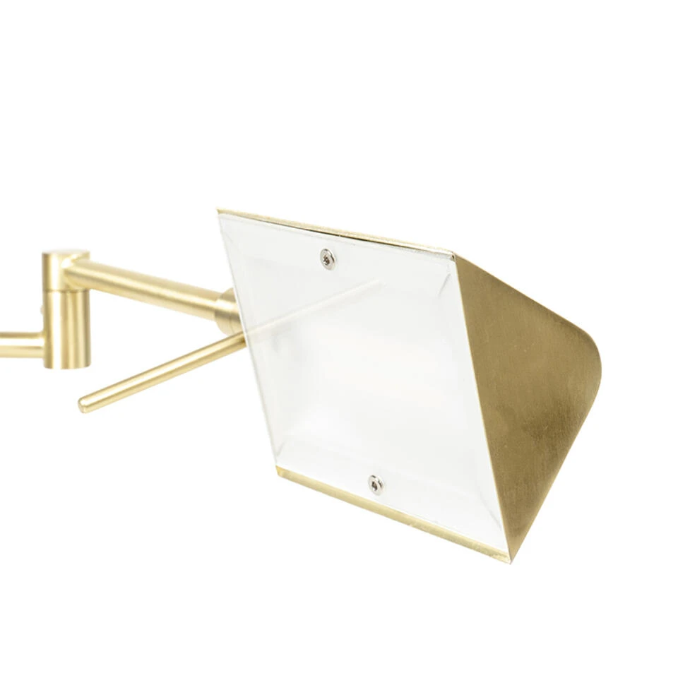 QAZQA Design Tafellamp Goud Incl. LED Met Touch Dimmer - Notia - Afbeelding 4