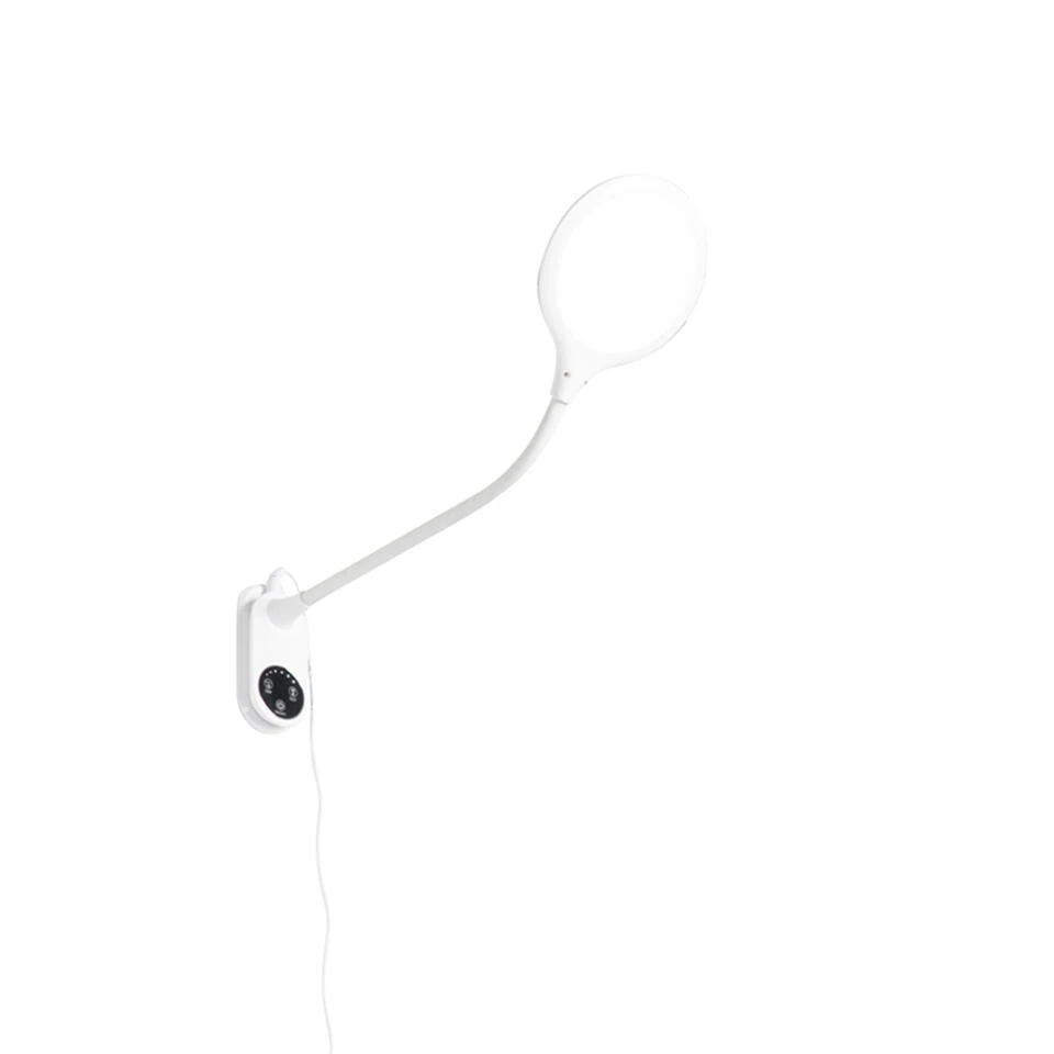 QAZQA Tafel- En Wandlamp Wit Incl. LED Met Touch Dimmer- Joni - Afbeelding 2