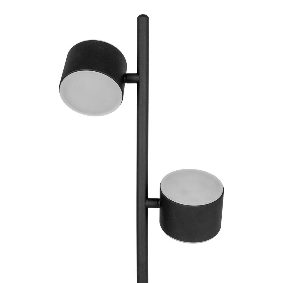 Giga Meubel Vloerlamp Zwart - Metaal - 25x25x151cm - Lamp Milano - Afbeelding 3