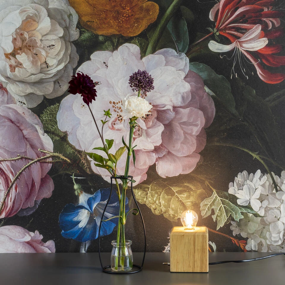 QUVIO Tafellamp Hout - QUV5164L-WOOD - Afbeelding 2