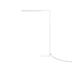 Beliani Staande Lamp SAGITTA - Wit Aluminium