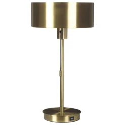 Beliani Tafellamp ARIPO - Goud Ijzer