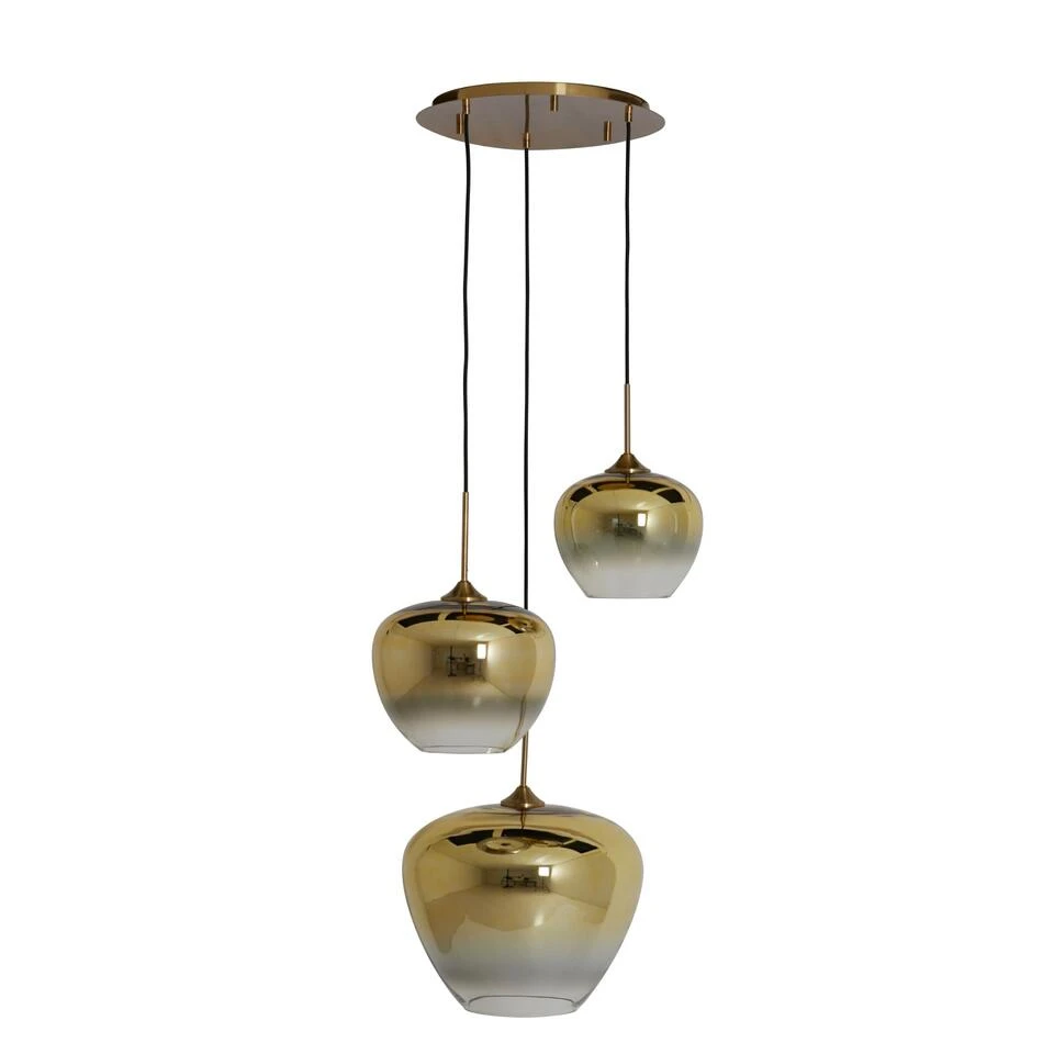 Hanglamp Mayson - Glas Goud - Ø40cm - 3L