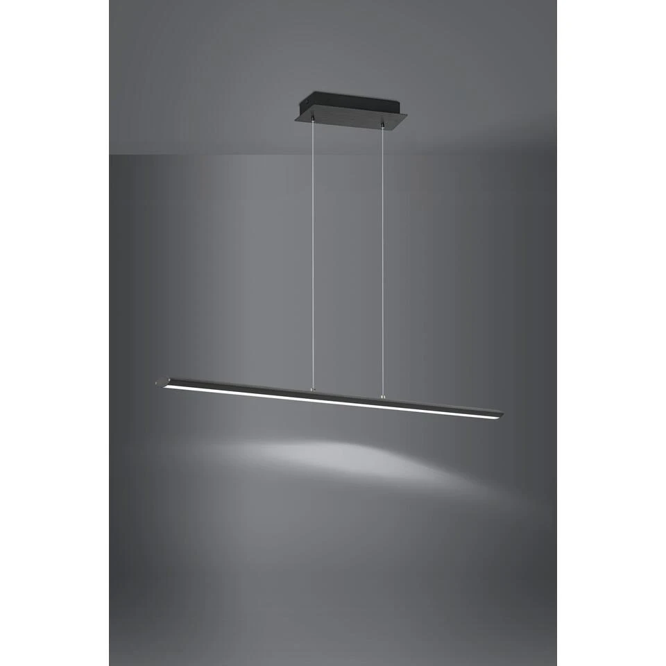 EGLO Pellaro Hanglamp - LED - 110 Cm - Zwart - Touch Dimmer - Afbeelding 3