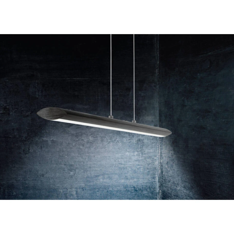 EGLO Pellaro Hanglamp - LED - 110 Cm - Zwart - Touch Dimmer - Afbeelding 4