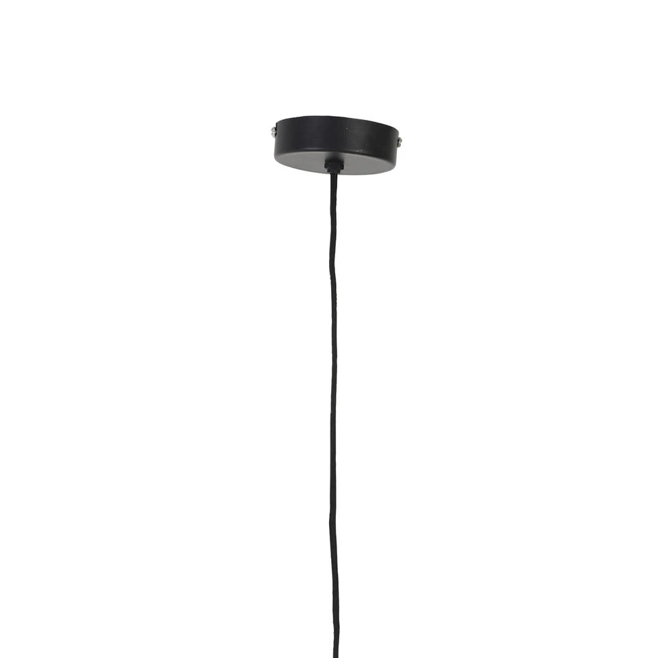 Light & Living - Hanglamp Lilou - 16x16x17 - Zwart - Afbeelding 2