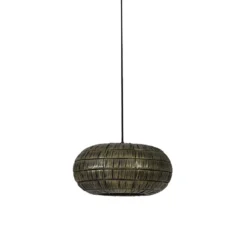 Light & Living - Hanglamp Kymori - 34x34x18 - Brons