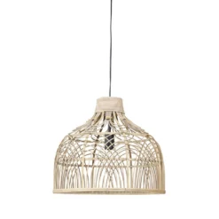 Light & Living - Hanglamp Pocita - 48x48x43 - Bruin