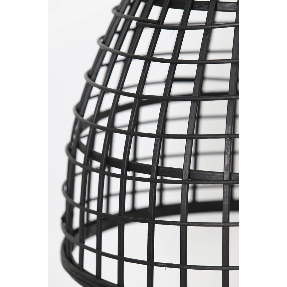 Light & Living - Hanglamp Puerto - 40x40x51 - Zwart - Afbeelding 4