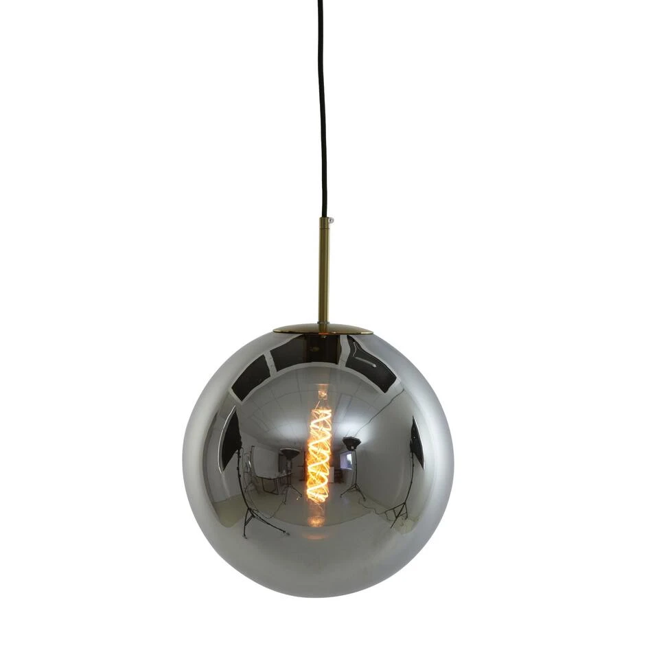 Hanglamp Medina - Smoke Glas - Ø40cm - Afbeelding 2