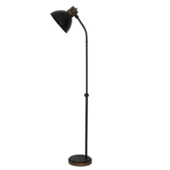 Light & Living - Vloerlamp JODY - 40x28x125cm - Zwart