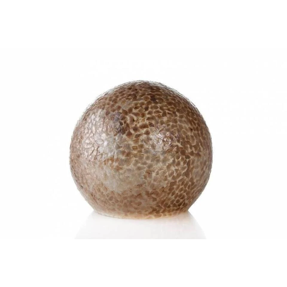 VillaFlor Tafellamp Schelp - 1 Lichts - 40 X30 Cm - Creme - Afbeelding 3