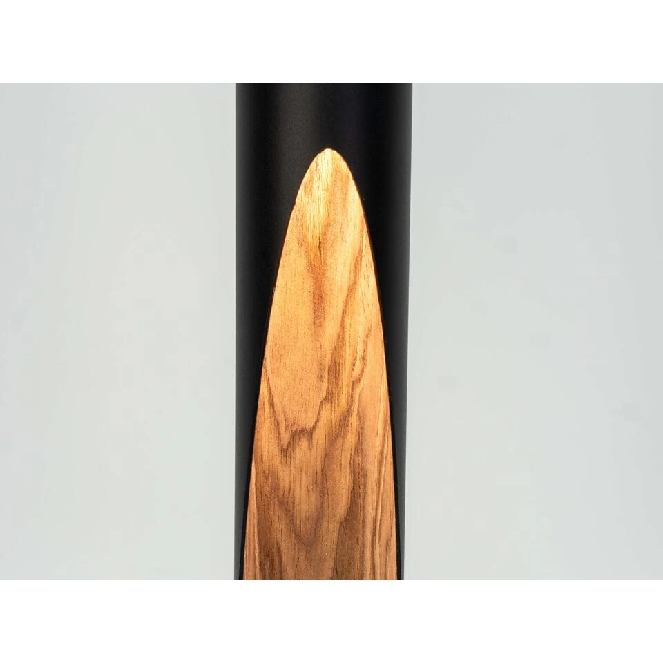 EGLO BARBOTTO Hanglamp - GU10 - Zwart, Bruin - Afbeelding 3