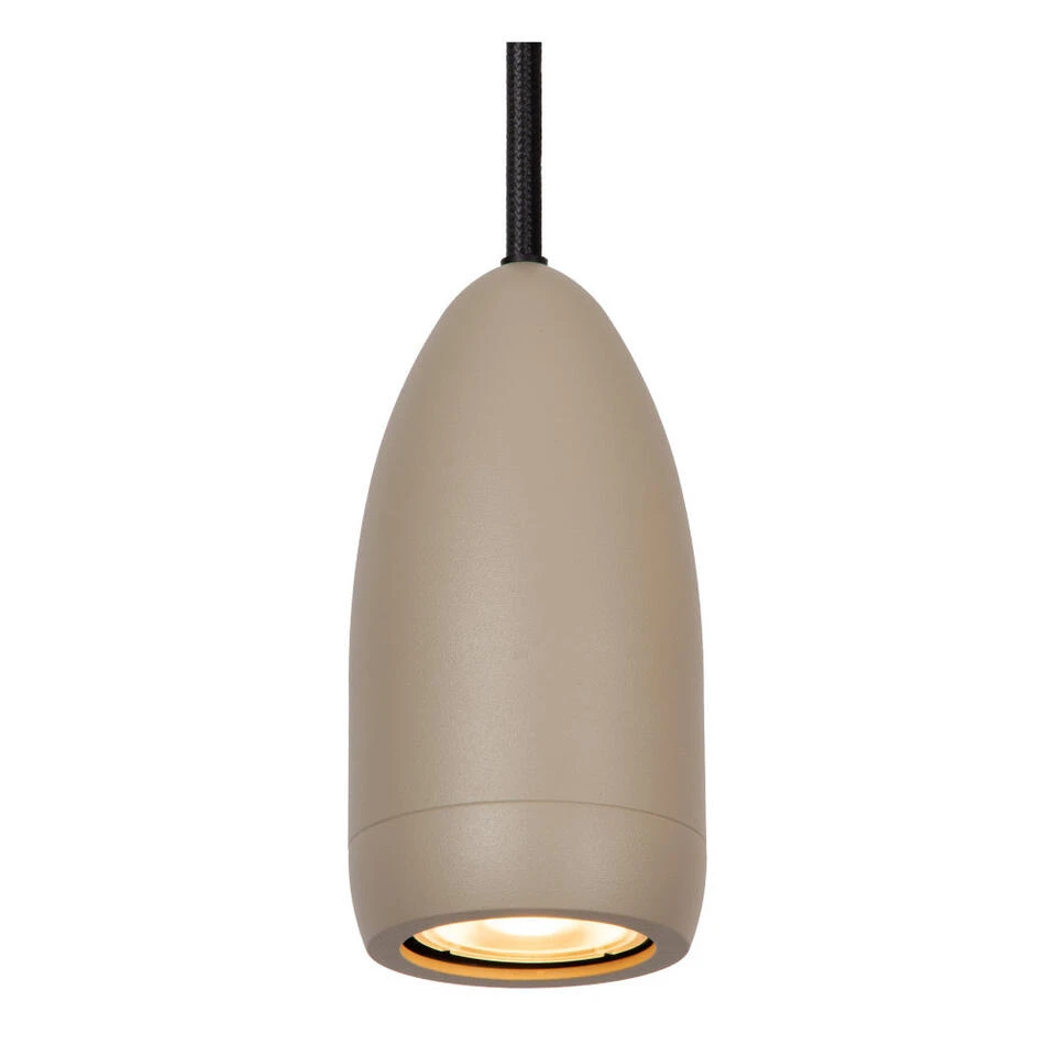 Lucide EVORA Hanglamp - Taupe - Afbeelding 3