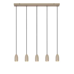 Lucide EVORA Hanglamp - Taupe