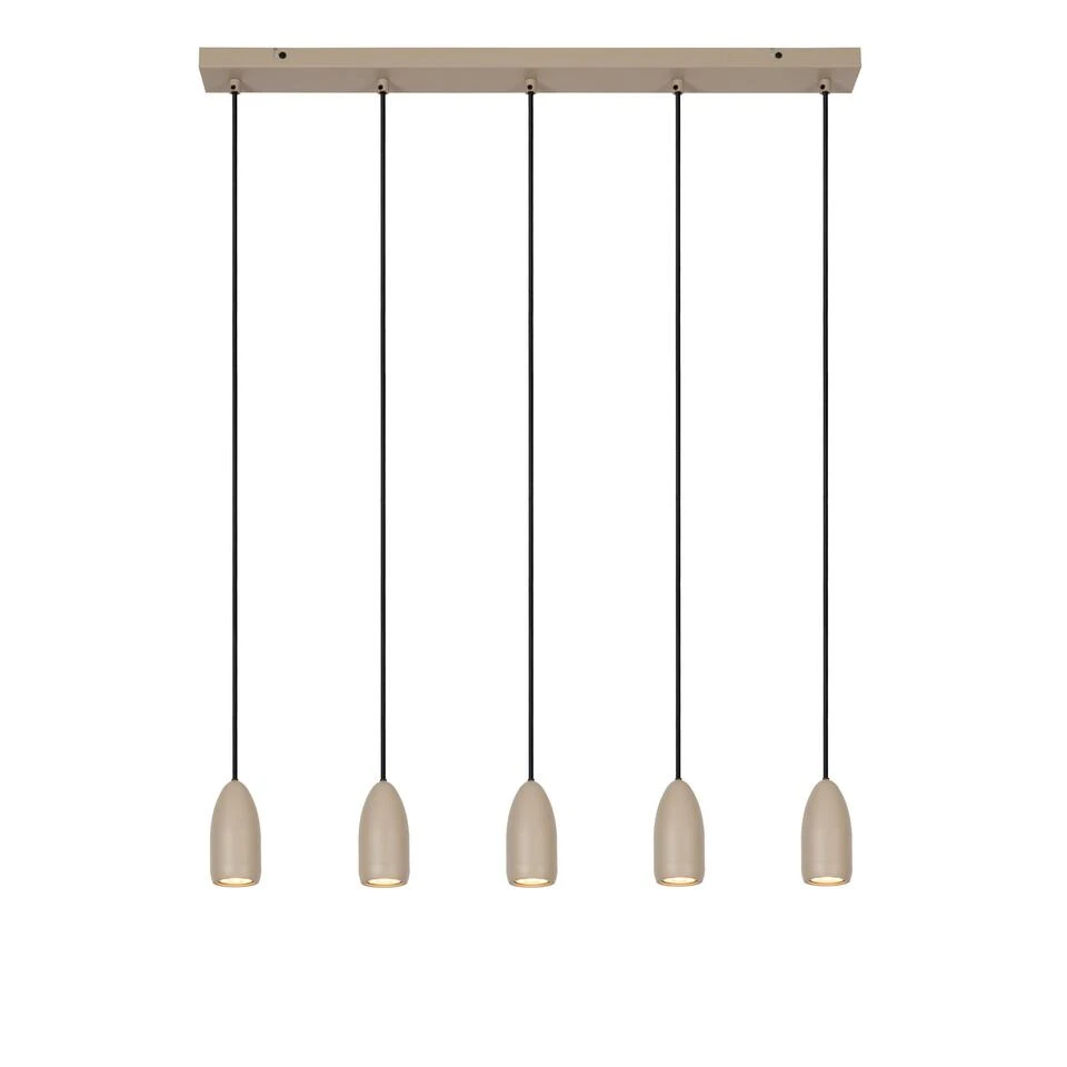 Lucide EVORA Hanglamp - Taupe