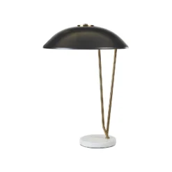 Beliani Tafellamp DANTO - Zwart Ijzer