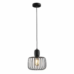Freelight Hanglamp Costola - Ø 25 Cm - Zwart