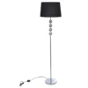 VidaXL Vloerlamp Eleganza Zwart