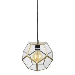 Urban Interiors Hanglamp Geo1 - ร 20 Cm - Messing