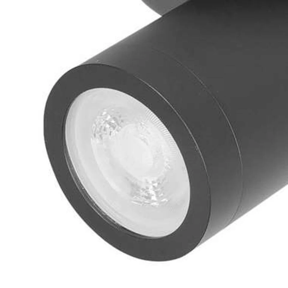 Highlight Spot Oliver - 1 Lichts - Badkamer - IP44 - Zwart - Afbeelding 2