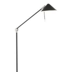 Steinhauer Vloerlamp Punkt - 1 Lichts - Zwart