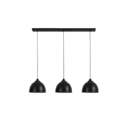 Hanglamp Kylie - Zwart/Goud - 3L