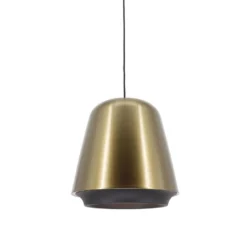 Artdelight Hanglamp Santiago - Ø 35 Cm - Brons - Zwart