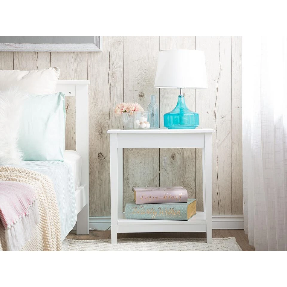 Beliani Tafellamp ERZEN - Blauw Glas - Afbeelding 2