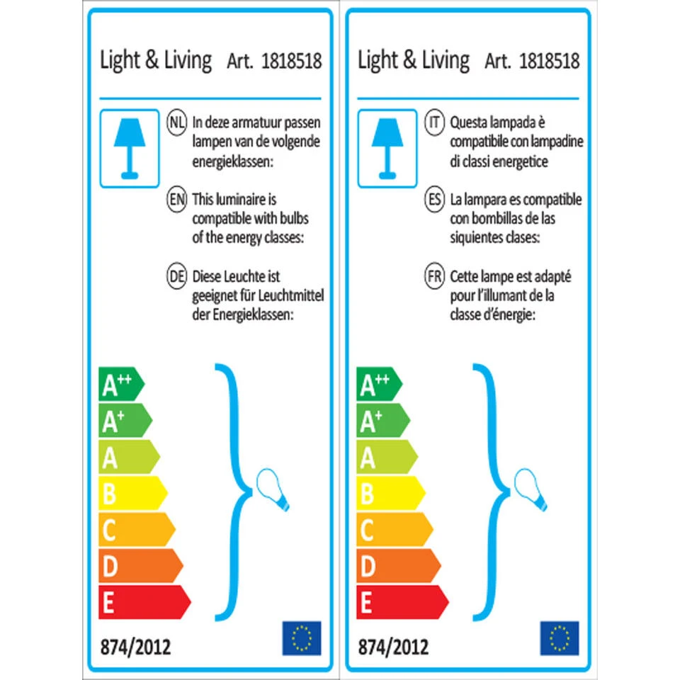 Vloerlamp CODY - Mat Goud - Afbeelding 4