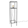 Urban Interiors Vloerlamp Frame - H 120 Cm - B 30 Cm - Zwart