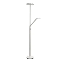 Highlight Vloerlamp Stockholm - Rond Met Arm - Mat Chroom