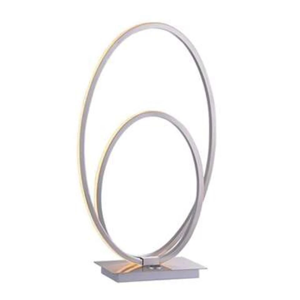 Freelight Tafellamp Ophelia - Ovaal - Mat Chroom