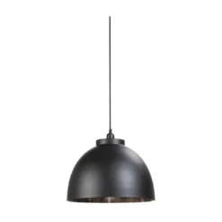 Hanglamp KYLIE - Zwart Nikkel Metaal - L