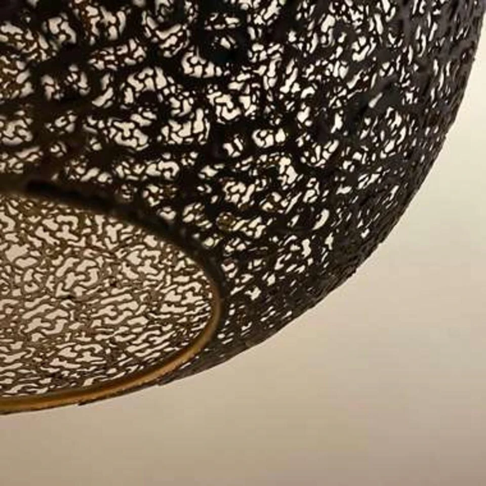 Freelight Hanglamp Oronero - Ø 40 Cm - Zwart - Goud - Afbeelding 2