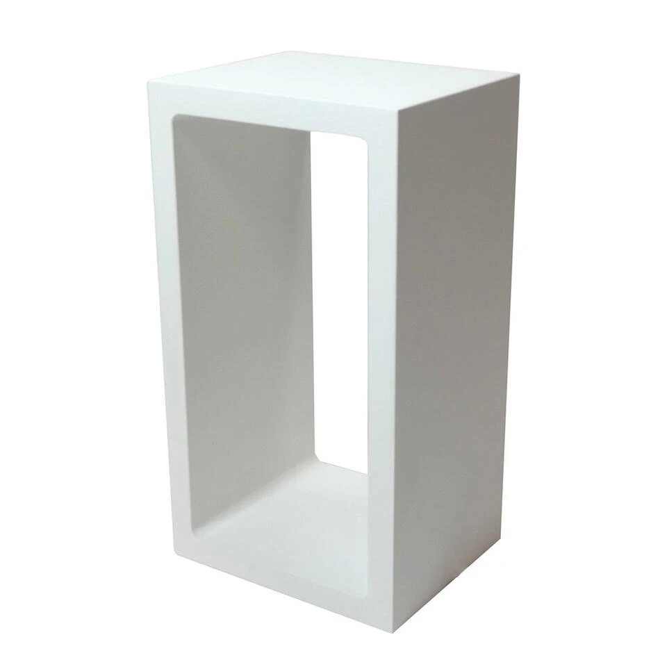 Artdelight Tafellamp Corridor - H 18 Cm B 10 Cm - Wit