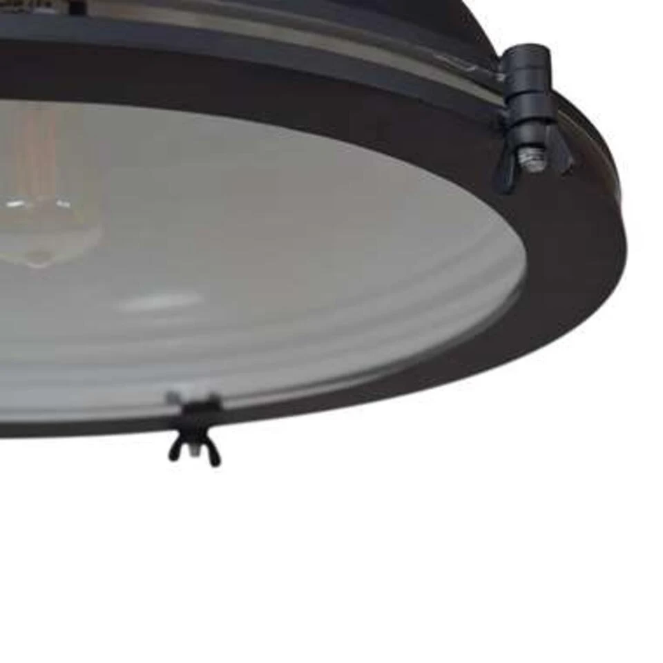 Urban Interiors Plafondlamp Bronx - Ø 42 Cm - Zwart - Afbeelding 2