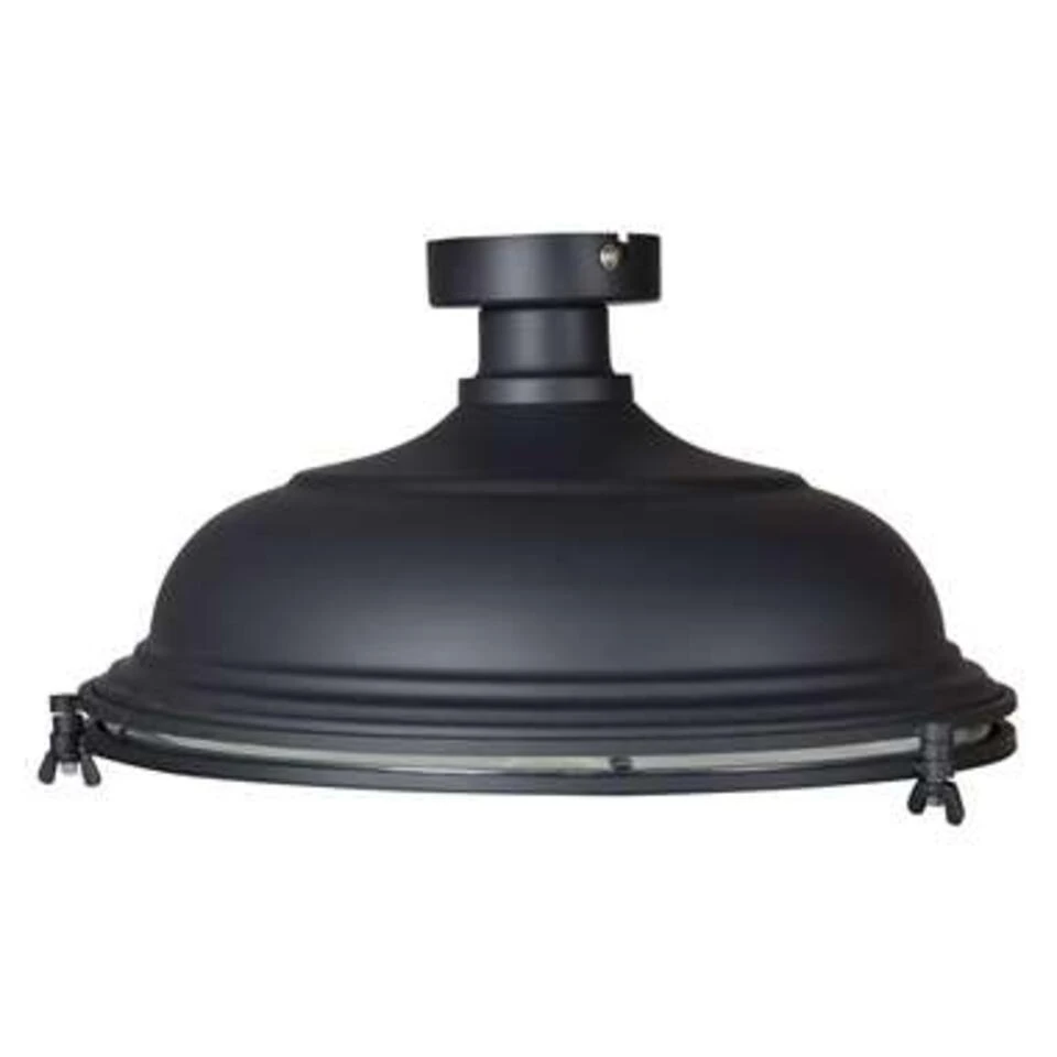 Urban Interiors Plafondlamp Bronx - Ø 42 Cm - Zwart - Afbeelding 4