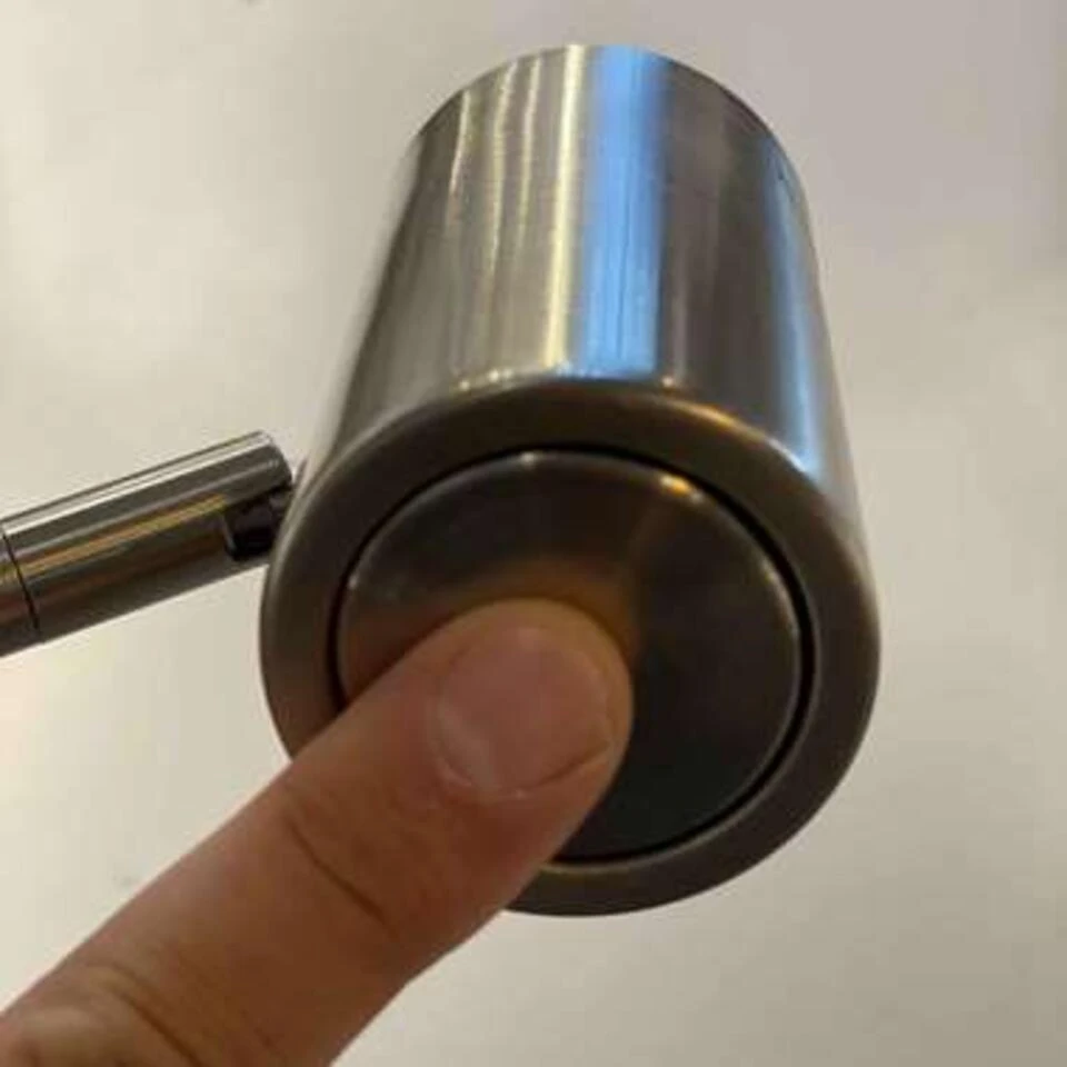 Highlight Vloerlamp Burgos - 2 Lichts - H 142 Cm - Mat Chroom - Afbeelding 4