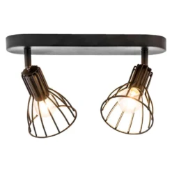 2-spot Kevin - Zwart