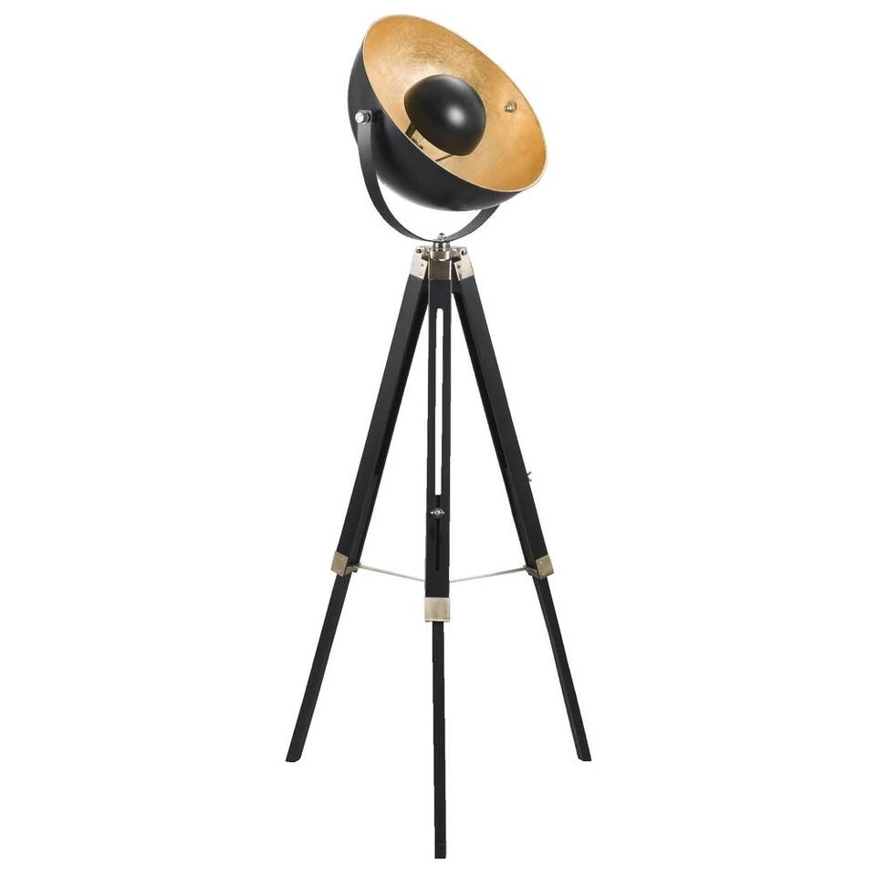 Vloerlamp Brugge - Goudkleurig/zwart - 155 Cm - Afbeelding 2