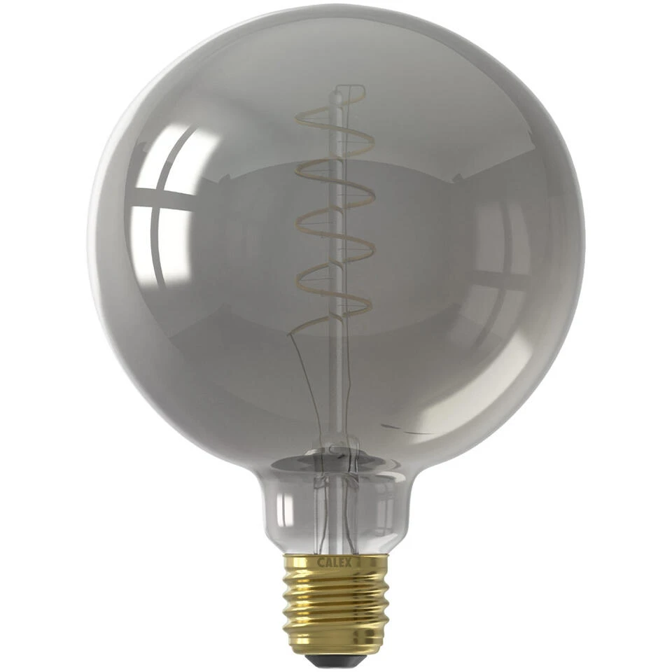 Calex LED-globelamp - Titaniumkleur - E27 - Afbeelding 2