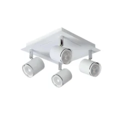 Lucide LED Spot Rilou - 4-spots - Wit