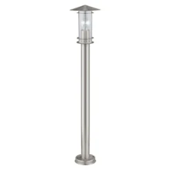 EGLO Vloerlamp Lisio - 100 Cm - RVS