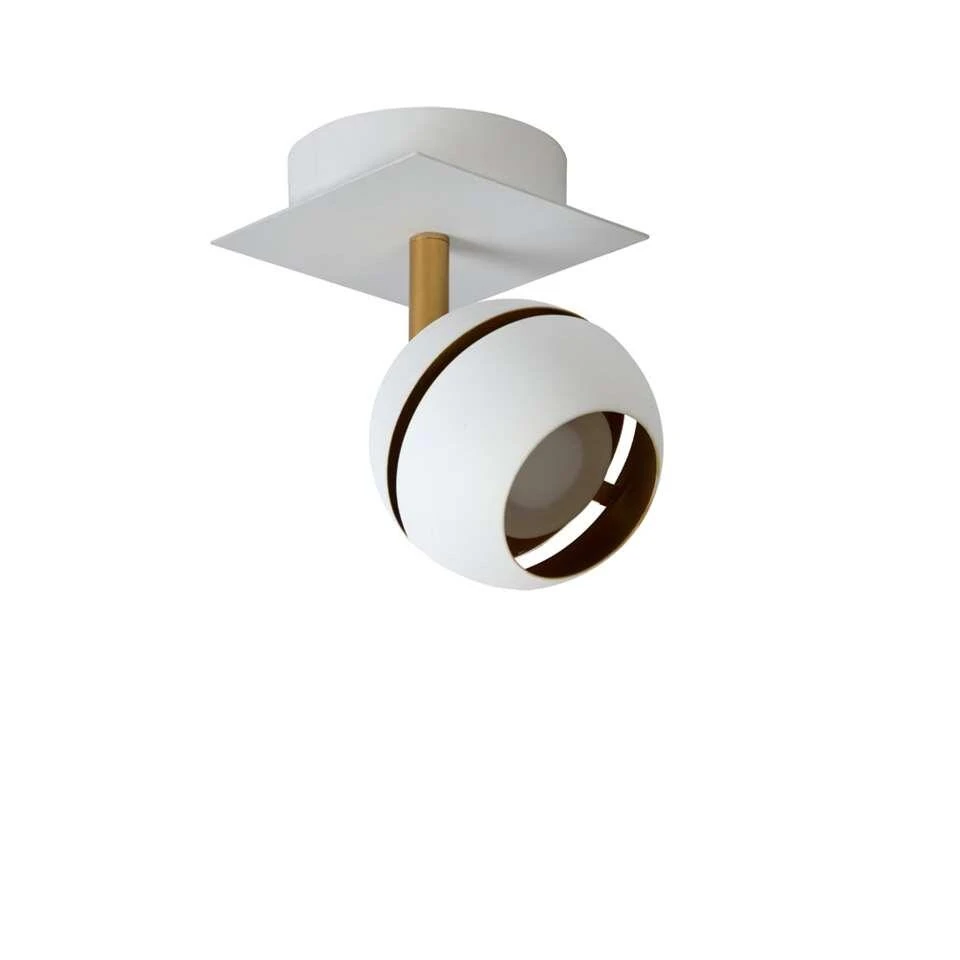 Lucide Plafondspot Binari 1 LED - Wit - Afbeelding 2