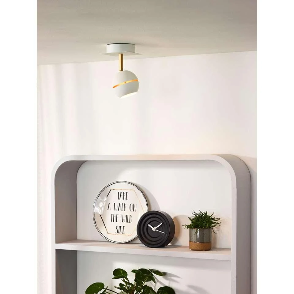 Lucide Plafondspot Binari 1 LED - Wit - Afbeelding 3